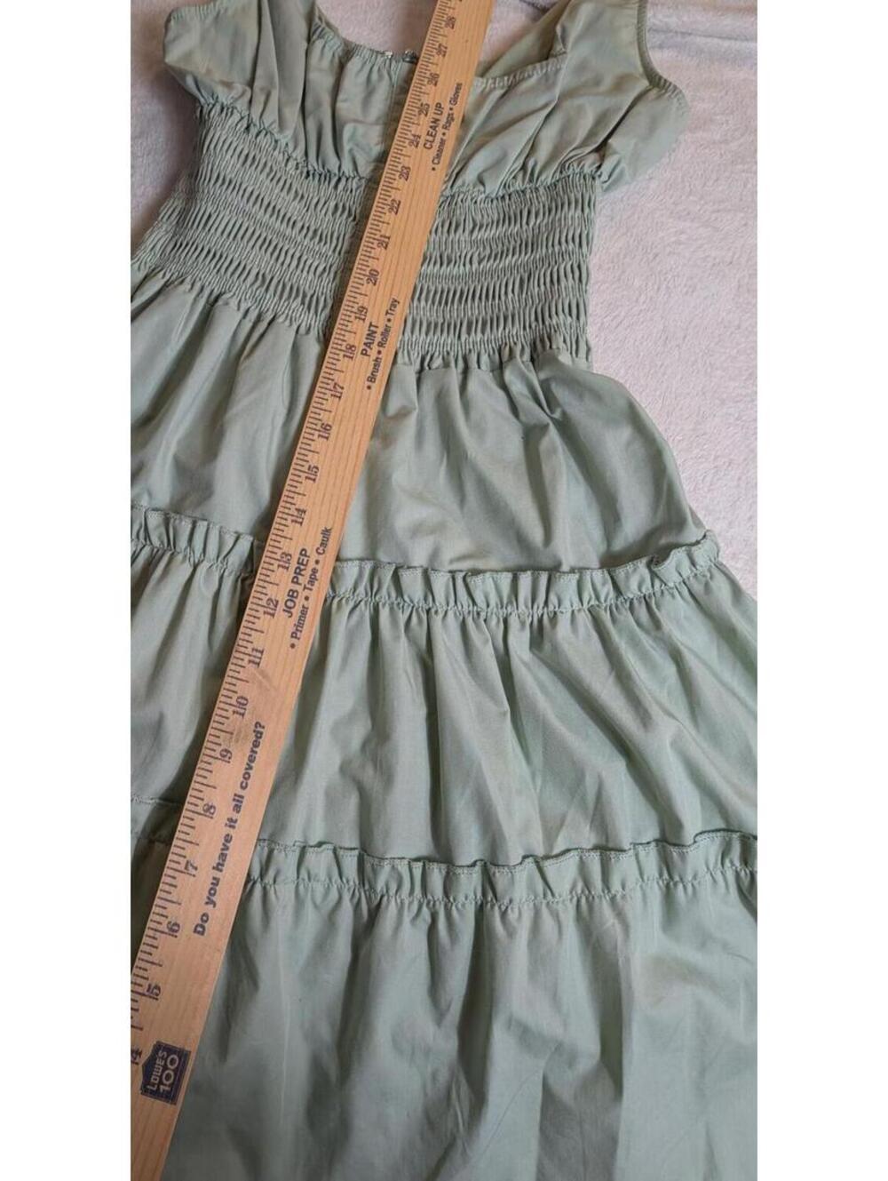 Patel Mint Green Small Coquette Romantic Summer Wedding Emory Park Mini Dress - Picture 6 of 8